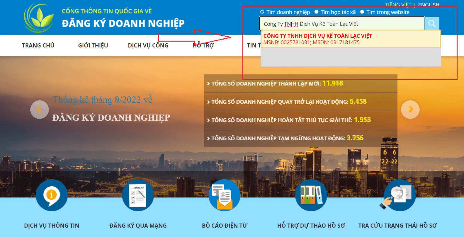 Tra Cứu Tên Công Ty Trước Khi Đặt Tên