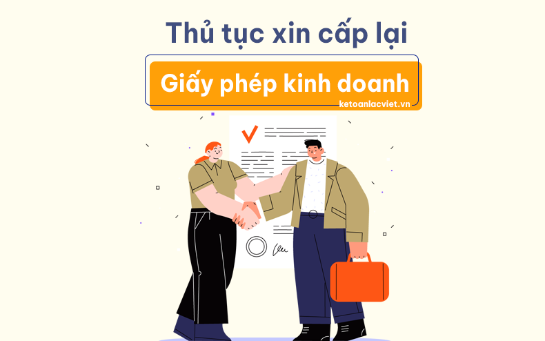thủ tục cấp lại giấy phép kinh doanh
