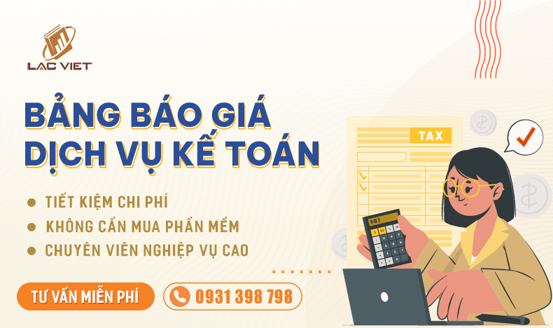 báo giá dịch vụ kế toán