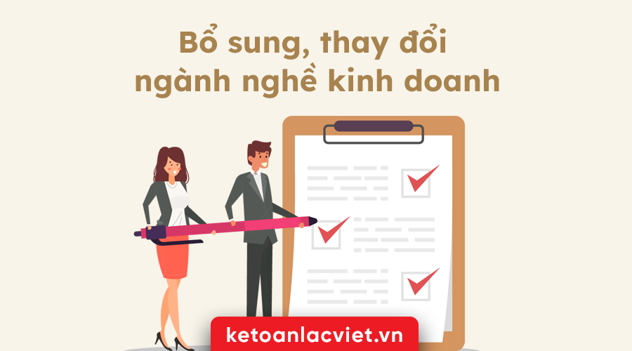 bổ sung ngành nghề kinh doanh