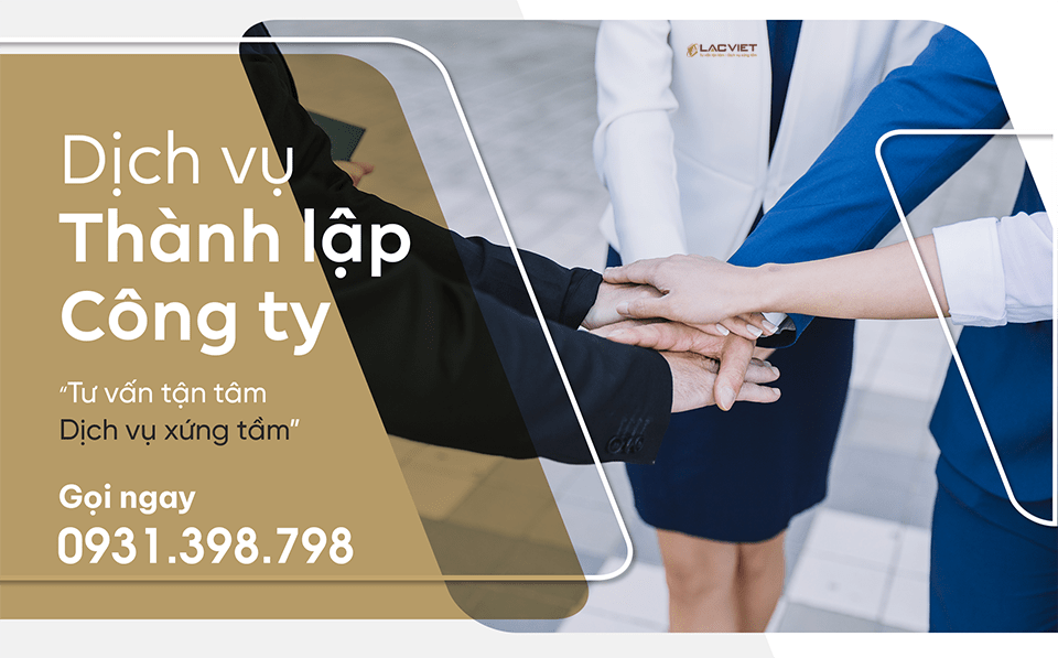 dịch vụ thành lập công ty trọn gói
