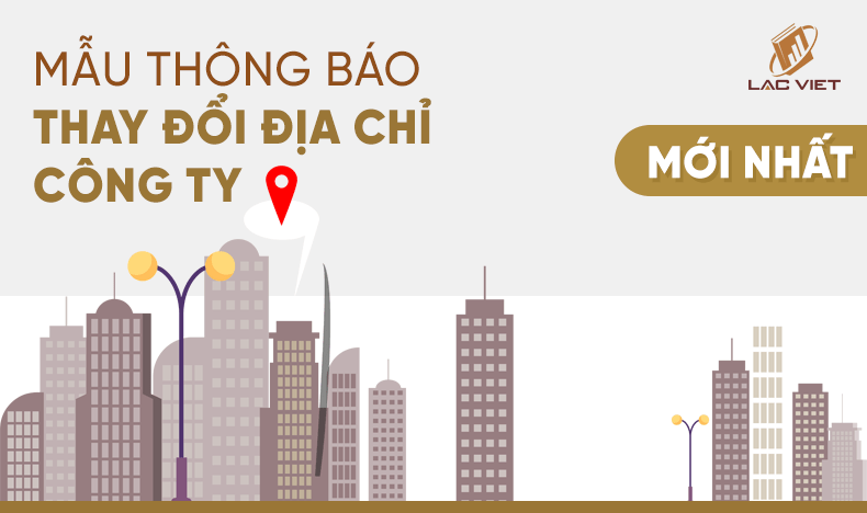 mẫu thông báo thay đổi địa chỉ công ty