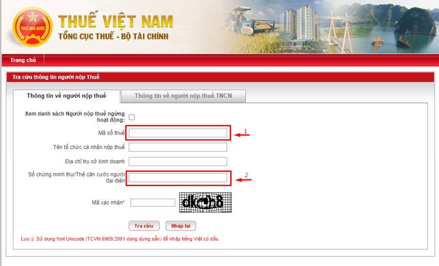 Tra cứu ngành nghề hộ kinh doanh