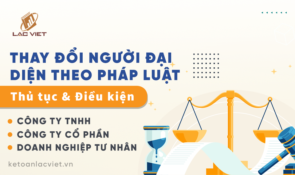 thay đổi người đại diện theo pháp luật