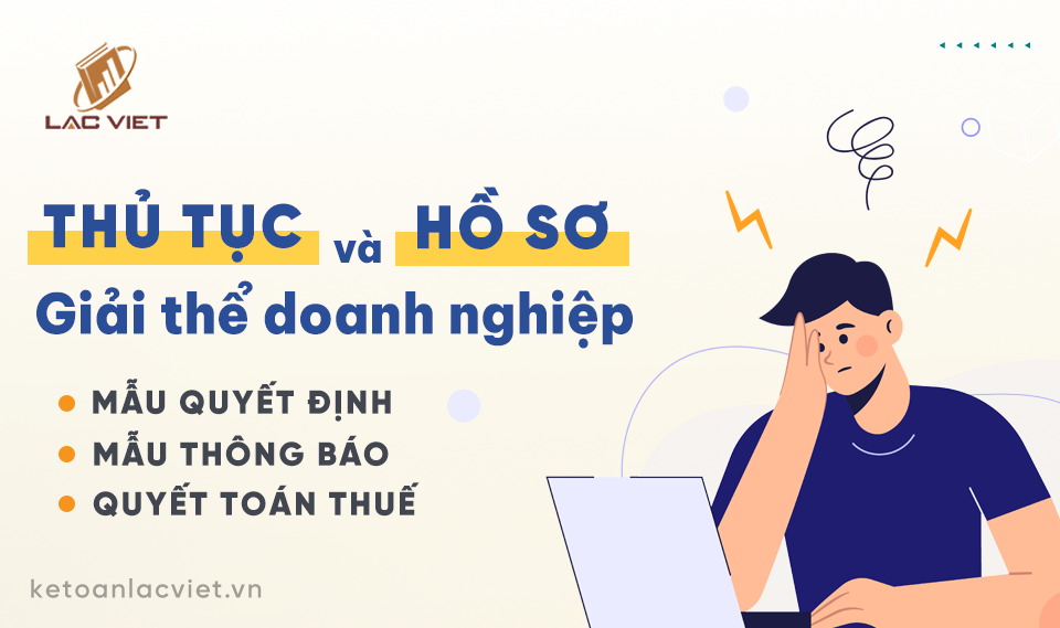 thủ tục giải thể công ty