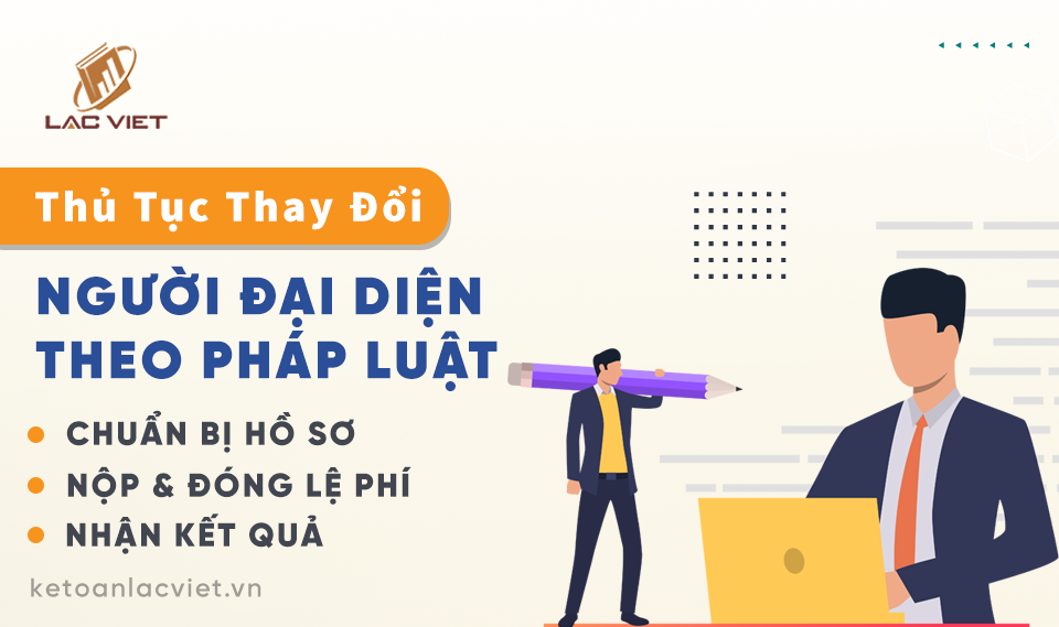 thủ tục thay đổi người đại diện theo pháp luật