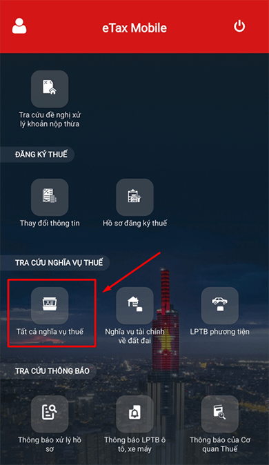 tra cứu người nộp thuế