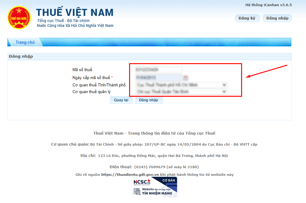 tra cứu nợ thuế thu nhập cá nhân 02