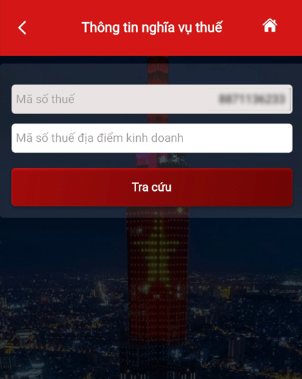 tra cứu nợ thuế thu nhập cá nhân