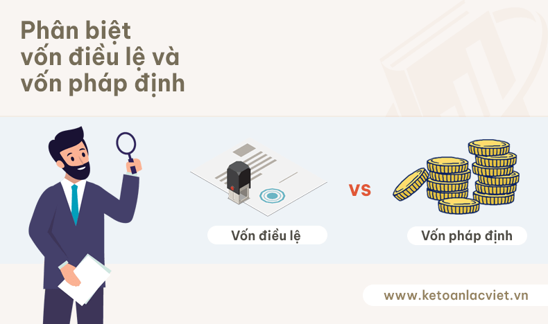 phân biệt vốn điều lệ và vốn pháp định