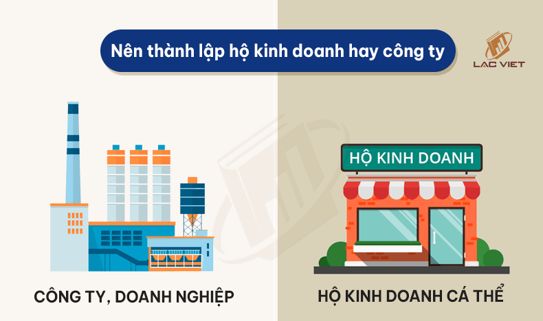 nên thành lập hộ kinh doanh hay công ty