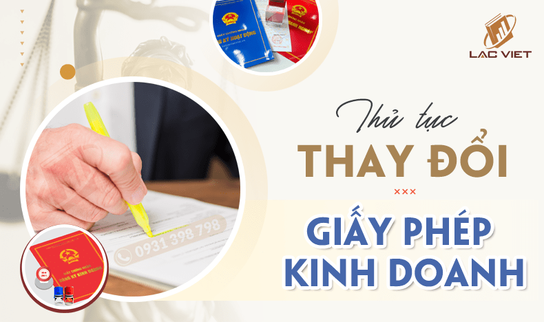 thủ tục thay đổi đăng ký kinh doanh