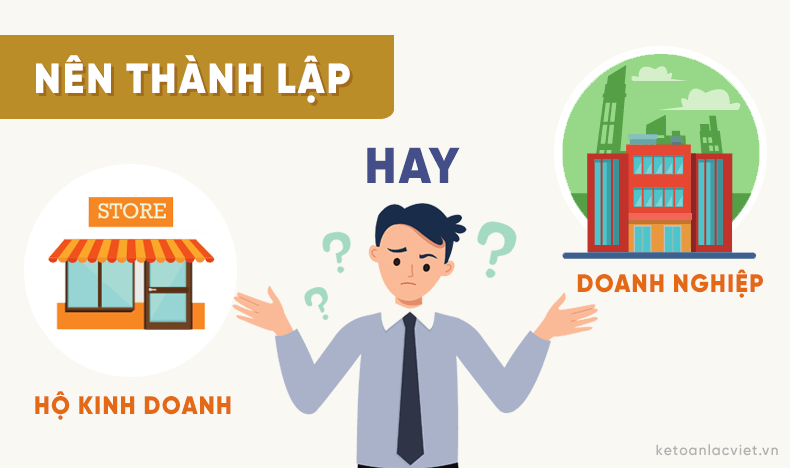 nên thành lập công ty hay hộ kinh doanh