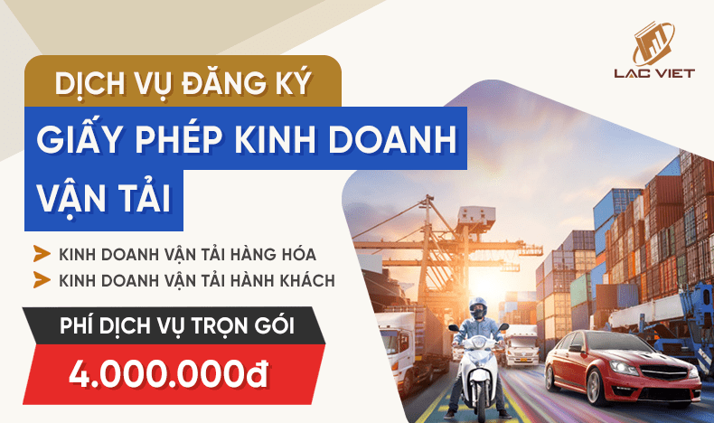 dịch vụ làm giấy phép kinh doanh vận tải bằng xe ô tô