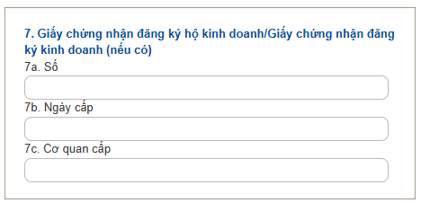 giấy chứng nhận đăng ký kinh doanh