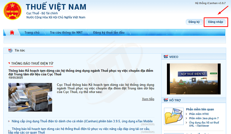 tra cứu nợ thuế hộ kinh doanh 02