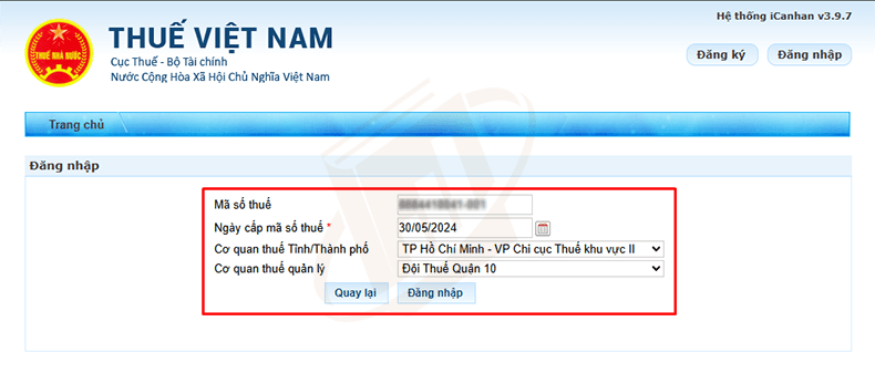 tra cứu nợ thuế hộ kinh doanh 03
