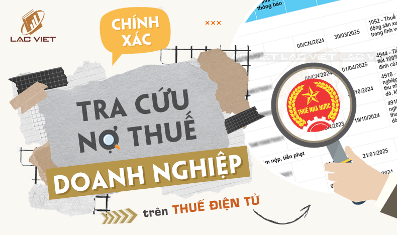 tra cứu nợ thuế doanh nghiệp