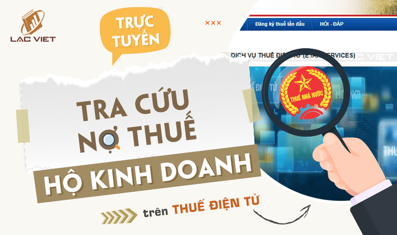 tra cứu nợ thuế hộ kinh doanh