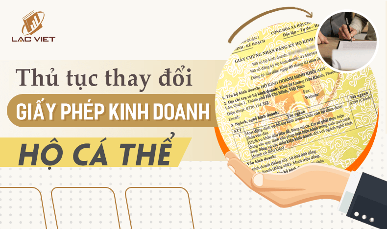 thay đổi giấy phép kinh doanh hộ cá thể