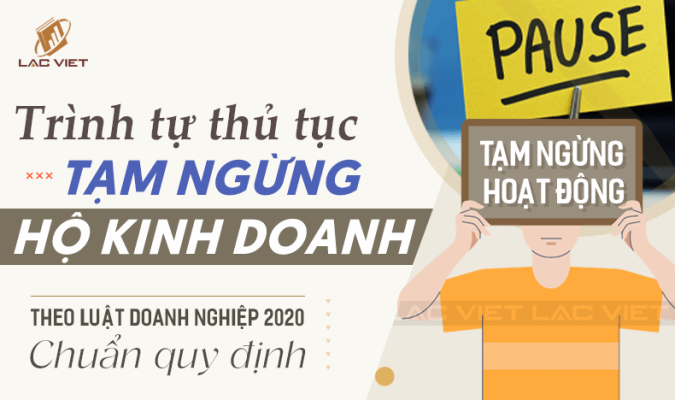 thủ tục tạm ngừng hộ kinh doanh
