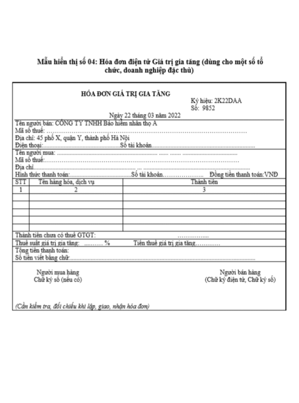 mẫu hóa đơn hộ kinh doanh 04
