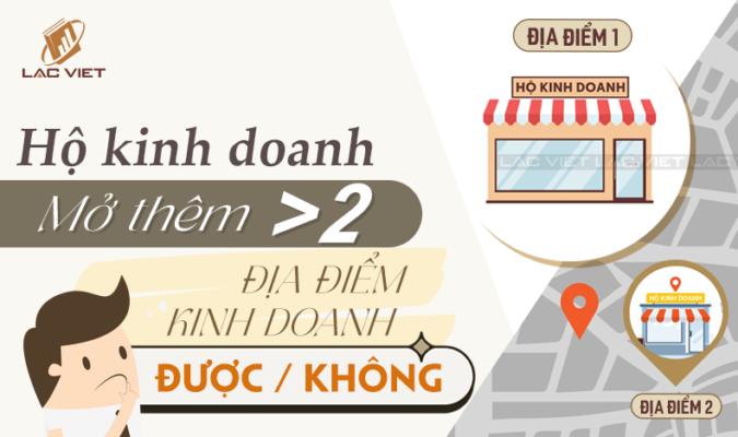 hộ kinh doanh có được mở nhiều địa điểm kinh doanh không?