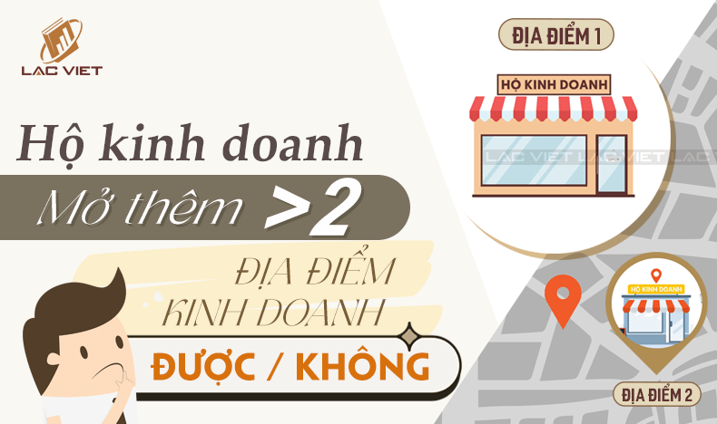 hộ kinh doanh có được mở nhiều địa điểm kinh doanh không?