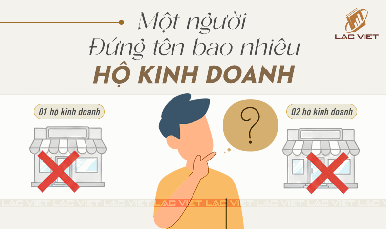 một người đứng tên bao nhiêu hộ kinh doanh